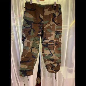 Authentic military cargo pants